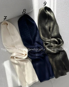 شال ابریشم لیزری ژان ژان ck وارداتی 4227