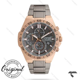 ساعت کرست مردانه 6269-5 صفحه طوسی Crest-10884-G