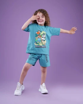 تیشرت شلوارک ماین کرفت