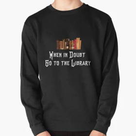 دورس HarryPotter دورس هری پاتر طرح When in doubt Go to the Library