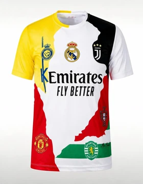 تیشرت هواداری فوتبال مردانه بدون برند Ronaldo Fan T-Shirt M