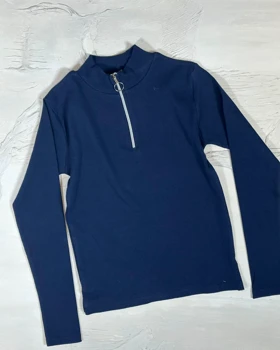 بلوز نیم زیپ کد 1400158