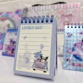 دفترچه سیمی جلد سه بعدی کرومی