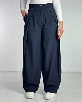 شلوار  بگ بغل پیلی  کد 200289