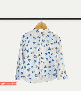 پیراهن پسرانه طرح سونیک