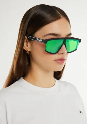 عینک آفتابی دی فرانکلین مدل D.franklin Alpha Matt Black / Green