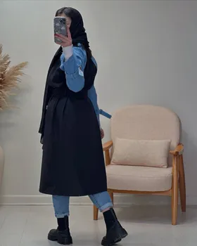 بارانی جین ترکیبی