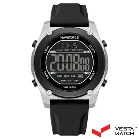 ساعت مچی مردانه نیوی فوری NAVIFORCE مدل NF7134 S/B