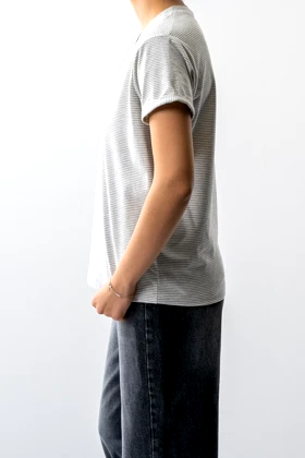 تیشرت باکسی آستین سرخود زنانه