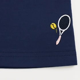 تیشرت زنانه اسپرت وارداتی گلدوزی شده قواره دار