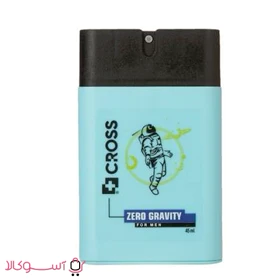 عطر جیبی مردانه کراس مدل zero graviti حجم 45 میلی لیتر