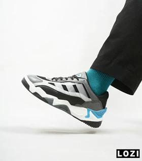 کفش کتانی مردانه خاکستری ADIDAS niteball 2.0