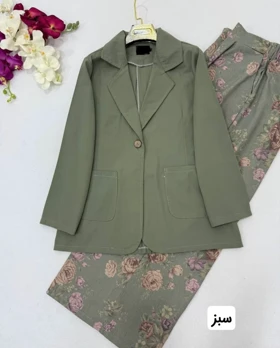 ست مانتو شلوار ژینا