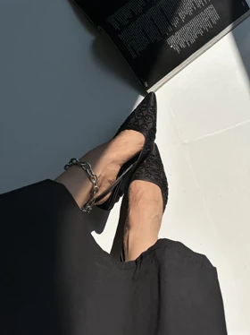 کفش پاشنه‌دار نگیسا