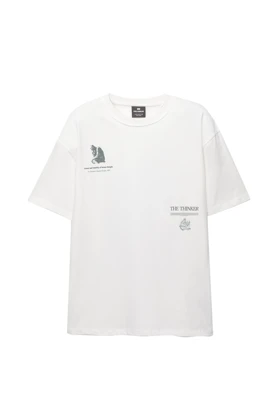 تیشرت مردانه اورجینال پول اند بیر pull-and-bear