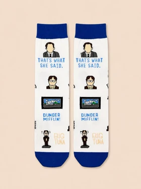 جوراب ساق بلند طرح آفیس The Office