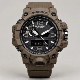 ساعت مچی GA-B001 قهوه ای دو موتوره شیشه ای Casio-5962-G