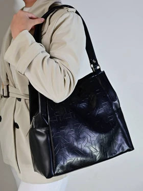 کیف دوشی زنانه بنو مدل قاصدک کد BENO 4942 (مشکی)