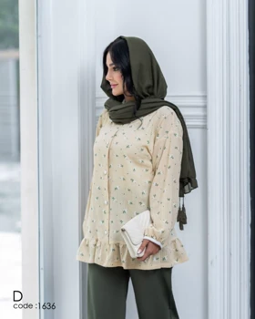 مانتو عروسکی زنانه کد 1636 (ضمانت اصالت)