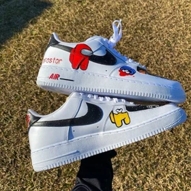 کفش اسپرت با طرح نایک among us امانگ اس ایرفورس nike air force