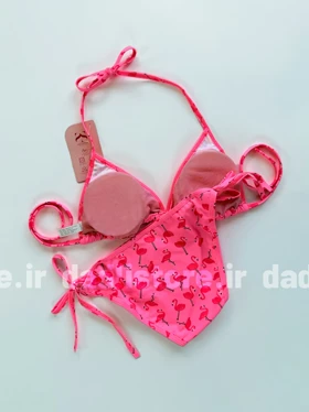 بیکینی کاپ متحرک طرح فلامینگو