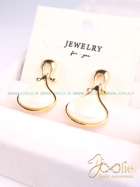 گوشواره زنانه طرح قطره کد E1111