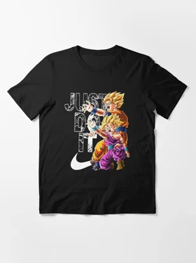 تیشرت دراگون بال | تیشرت Dragon Ball طرح Goku And Gohan Kamehameha Just Do It کد 123593