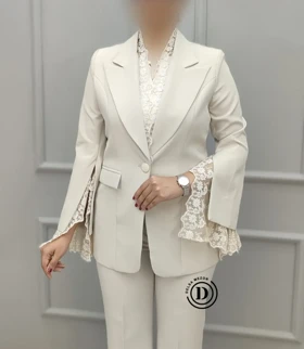 کت و شلوار توردار پریسان 579