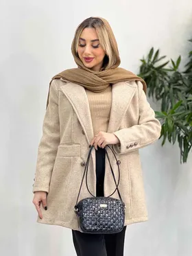 پالتو فوتر آستین سه دکمه