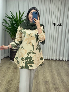 شومیز مانتویی کد 2099