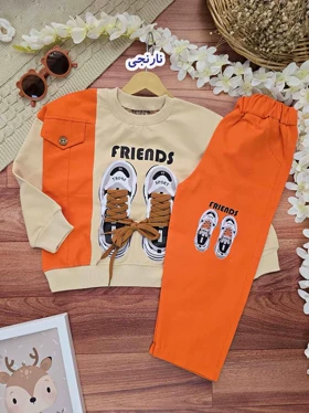 بلوز و شلوار طرح کتانی