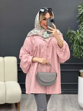مانتو جلو چین‌دار