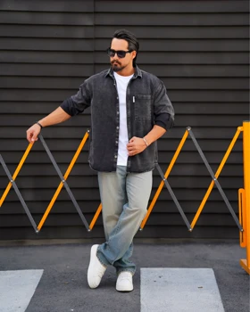 پیراهن جین پاییزه مردانه