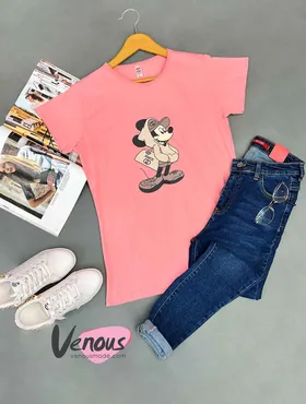 تیشرت طرح Mickey Mouse
