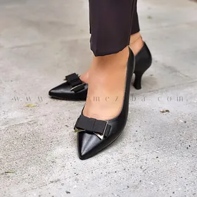 کفش مجلسی چرم زنانه CODE:757