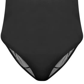 بادی حریر شیشه ای یقه گرد کشی