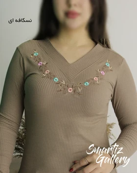 بلوز یقه هفت نگارین