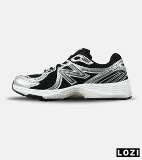 کفش کتانی مردانه و زنانه طوسی مشکی New Balance 860 V.02 مدل 7801