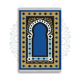 *جدید* فرشینه از جنس پارچه شانل مخمل ترک طرح فانتزی برند دفه کد 1