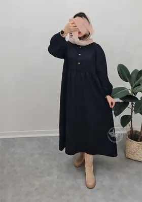 پیراهن مانتویی مهتاب