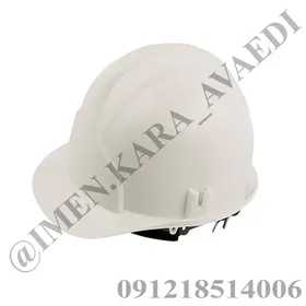 کلاه کار ایمنی سفید مهندسی مدل جی اس پی