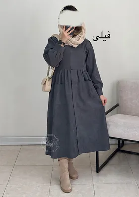 پیراهن مانتویی لیبرا