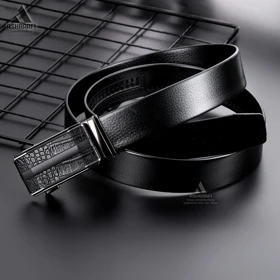کمربند مردانه ریلی Leather Ratchet Belt BL97