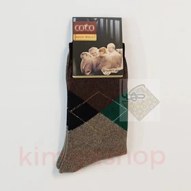 جوراب پشمی مردانه گرم و نرم پک 3 عددی با تضمین کیفیت