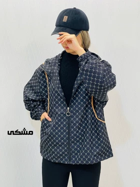 بارانی کلاه دار زنانه