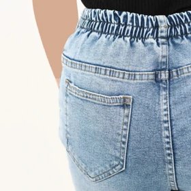 شلوار جین مام فیت کد 518