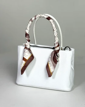 کیف مربع اسکارفی   کد : 1100259 (سفید)