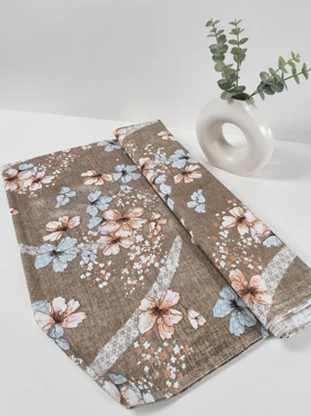 پارچه ملحفه ای عرض 2 نخی کد 518