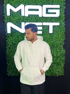 هودی ساده سفید