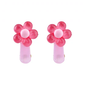 گیره مو دخترانه طرح گلی